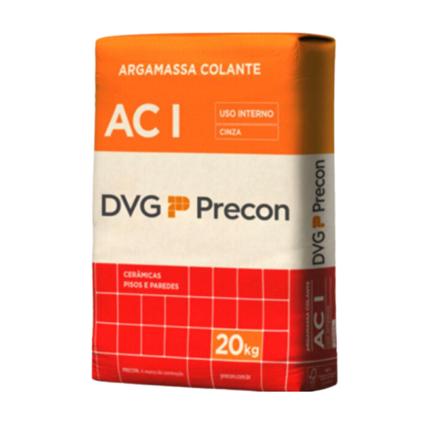 ARGAMASSA COLANTE PRECON AC-1 INTERNA CINZA 20Kg