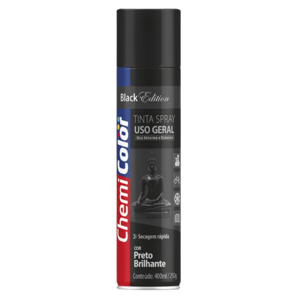 SPRAY CHEMICOLOR USO GERAL BRILHANTE 400ml - Image 2