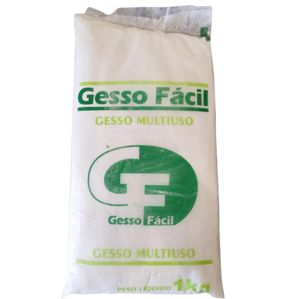 GESSO FÁCIL MULTIUSO EM PÓ 1Kg