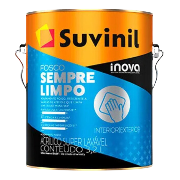 INOVA SEMPRE LIMPO SUVINIL SUPER LAVÁVEL FOSCO - Image 2