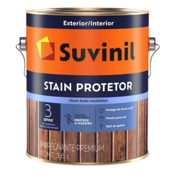 STAIN VERNIZ PROTETOR SUVINIL ACETINADO