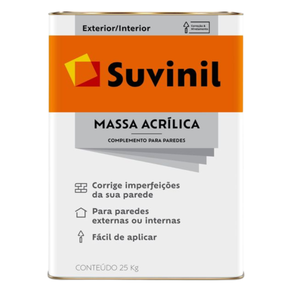 MASSA ACRÍLICA SUVINIL 25Kg